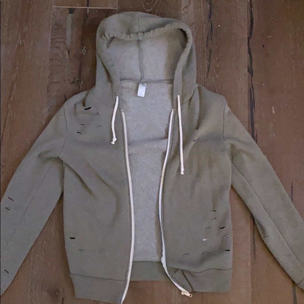 Army green jacket